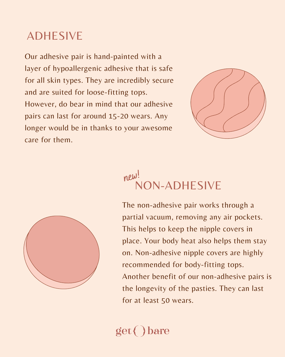 Starter Kit [2 Pairs - Adhesive and Non-Adhesive]